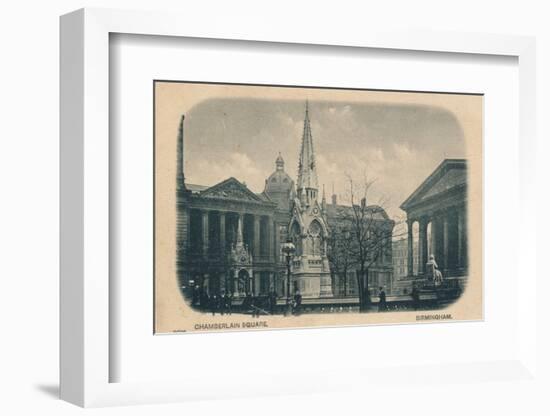 Chamberlain Square, Birmingham, c1905-Unknown-Framed Photographic Print