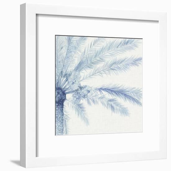 Chambray Palms II-Megan Meagher-Framed Art Print