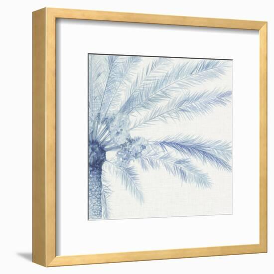 Chambray Palms II-Megan Meagher-Framed Art Print