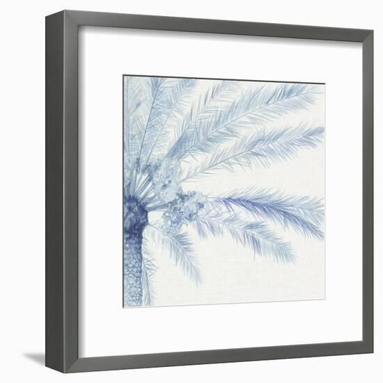 Chambray Palms II-Megan Meagher-Framed Art Print