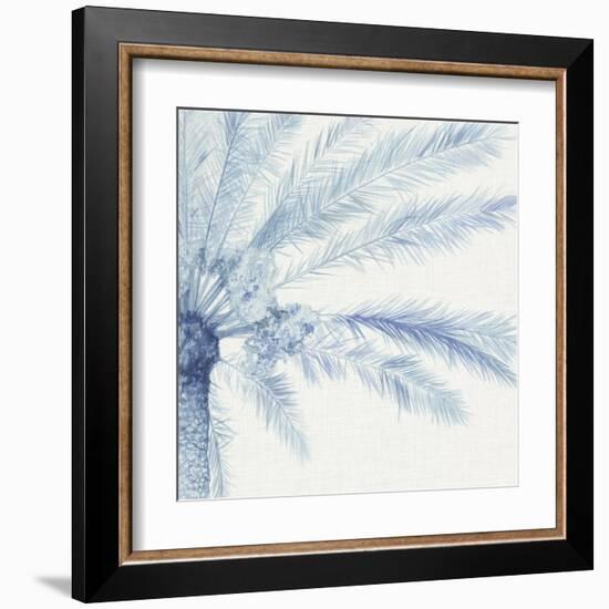 Chambray Palms II-Megan Meagher-Framed Art Print