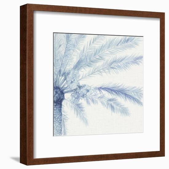 Chambray Palms II-Megan Meagher-Framed Art Print