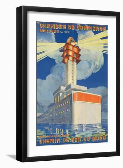 Chambre De Commerce Boulogne-sur-Mer Travel Poster-Gustave Umbdenstock-Framed Giclee Print