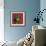 Chameleon Red-Sharon Turner-Framed Art Print displayed on a wall