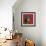 Chameleon Red-Sharon Turner-Framed Art Print displayed on a wall