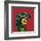 Chameleon Red-Sharon Turner-Framed Art Print