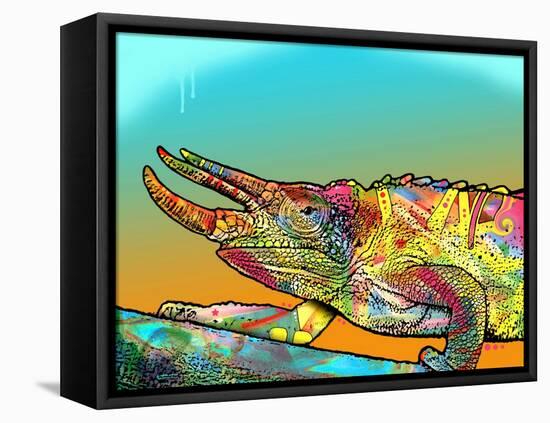 Chameleon-Dean Russo-Framed Premier Image Canvas