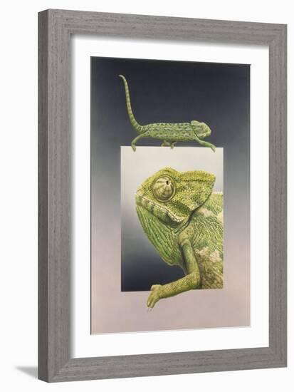 Chameleon-Harro Maass-Framed Giclee Print