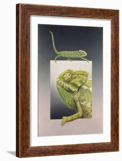 Chameleon-Harro Maass-Framed Giclee Print