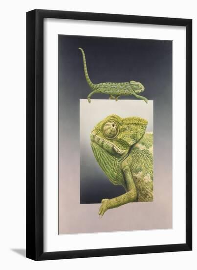 Chameleon-Harro Maass-Framed Giclee Print