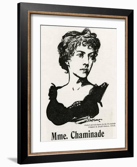 Chaminade (1861-1944)-Joseph Simpson-Framed Art Print