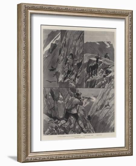 Chamois-Driving-Richard Caton Woodville II-Framed Giclee Print