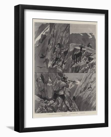 Chamois-Driving-Richard Caton Woodville II-Framed Giclee Print