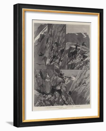 Chamois-Driving-Richard Caton Woodville II-Framed Giclee Print