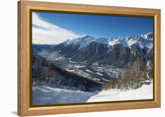 Chamonix, Haute-Savoie, French Alps, France, Europe-Christian Kober-Framed Premier Image Canvas