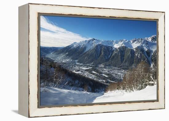 Chamonix, Haute-Savoie, French Alps, France, Europe-Christian Kober-Framed Premier Image Canvas