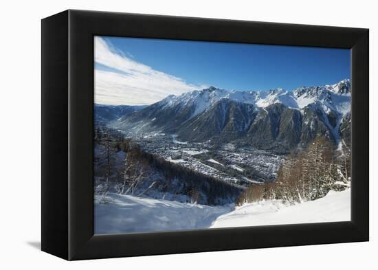 Chamonix, Haute-Savoie, French Alps, France, Europe-Christian Kober-Framed Premier Image Canvas