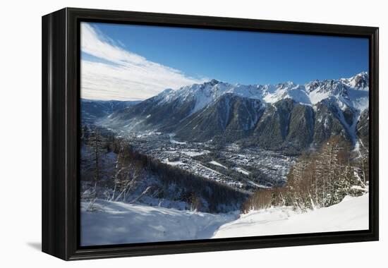 Chamonix, Haute-Savoie, French Alps, France, Europe-Christian Kober-Framed Premier Image Canvas