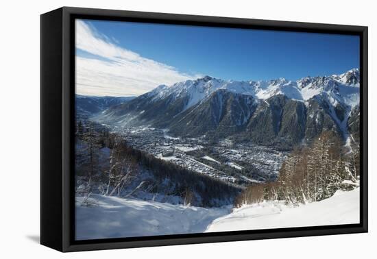 Chamonix, Haute-Savoie, French Alps, France, Europe-Christian Kober-Framed Premier Image Canvas