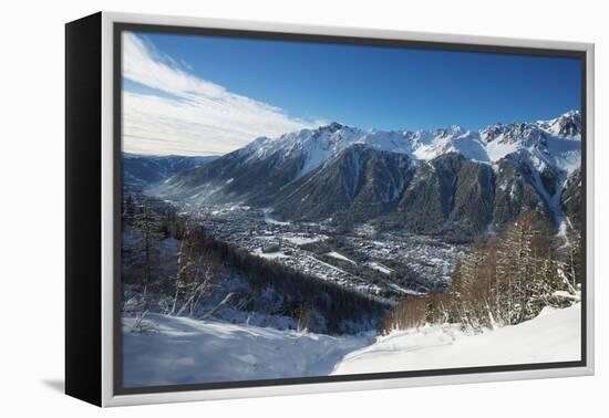 Chamonix, Haute-Savoie, French Alps, France, Europe-Christian Kober-Framed Premier Image Canvas