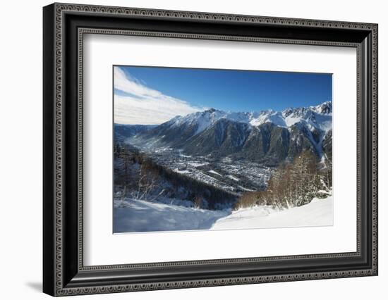 Chamonix, Haute-Savoie, French Alps, France, Europe-Christian Kober-Framed Photographic Print