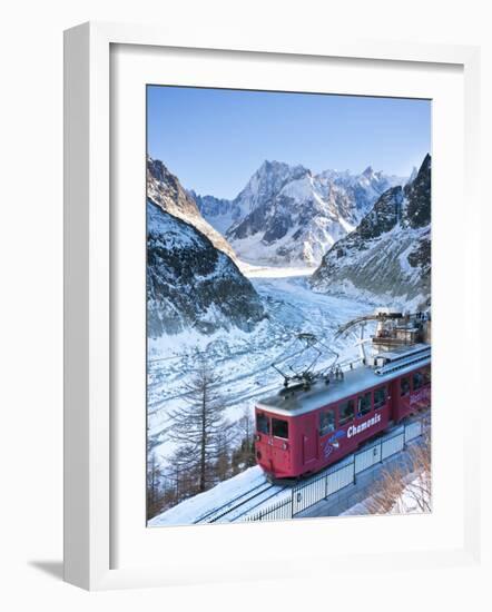 Chamonix-Mont-Blanc, French Alps, Haute Savoie, Chamonix, France-Gavin Hellier-Framed Photographic Print