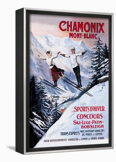 Chamonix Mont-Blanc-Francisco Tamagno-Framed Art Print