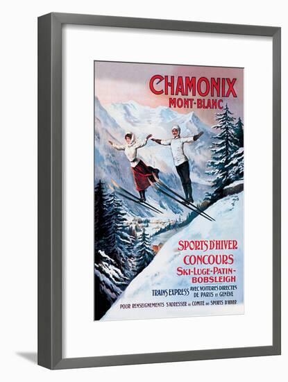 Chamonix Mont-Blanc-Francisco Tamagno-Framed Art Print