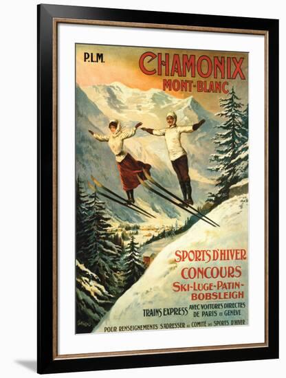 Chamonix-Francisco Tamagno-Framed Art Print