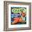 Champ Brand Louisiana Sweet Potatoes, Yams-null-Framed Art Print