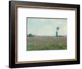 Champ de coquelicots, 1881-Claude Monet-Framed Giclee Print