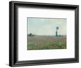 Champ de coquelicots, 1881-Claude Monet-Framed Giclee Print