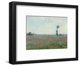 Champ de coquelicots, 1881-Claude Monet-Framed Giclee Print