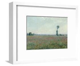 Champ de coquelicots, 1881-Claude Monet-Framed Giclee Print