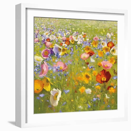 Champ de Fleur I-Shirley Novak-Framed Art Print