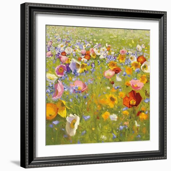 Champ de Fleur I-Shirley Novak-Framed Art Print