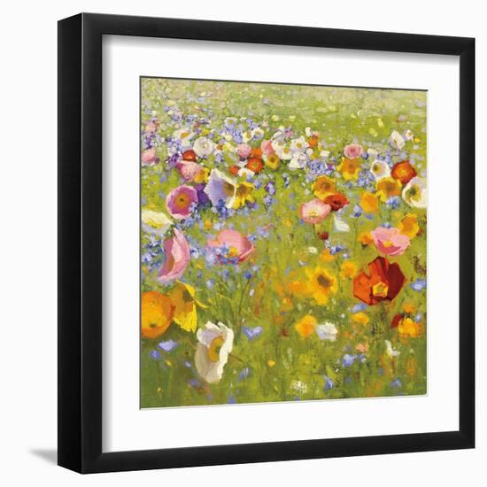 Champ de Fleur I-Shirley Novak-Framed Art Print