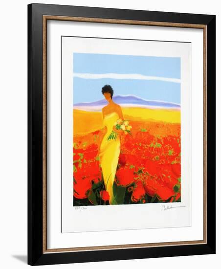 Champ De Fleurs-Emile Bellet-Framed Limited Edition