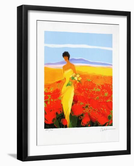 Champ De Fleurs-Emile Bellet-Framed Limited Edition