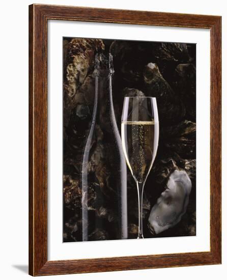 Champagne and Oysters-null-Framed Photographic Print