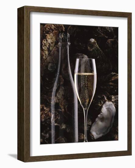 Champagne and Oysters-null-Framed Photographic Print