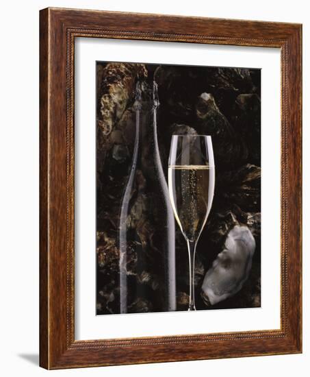 Champagne and Oysters-null-Framed Photographic Print