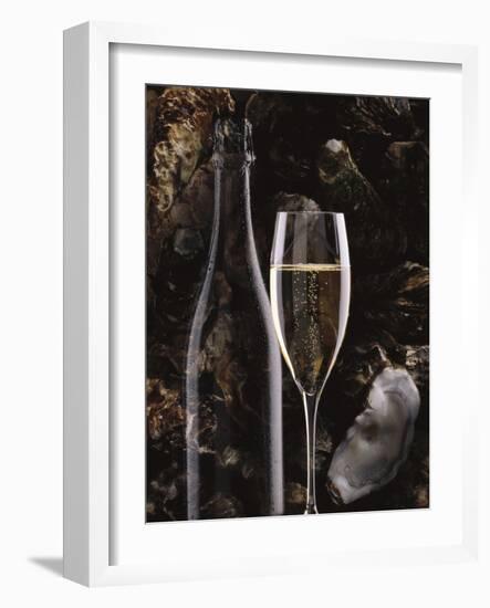 Champagne and Oysters-null-Framed Photographic Print