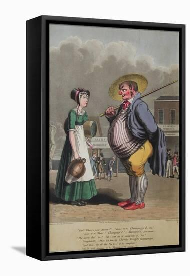 Champagne and Shampoo, 1820s-Theodore Lane-Framed Premier Image Canvas