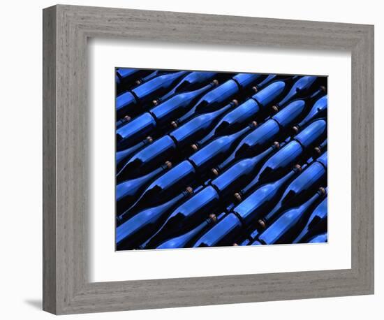 Champagne Bottles Waiting for Labels at Argyle Winery-Charles O'Rear-Framed Photographic Print