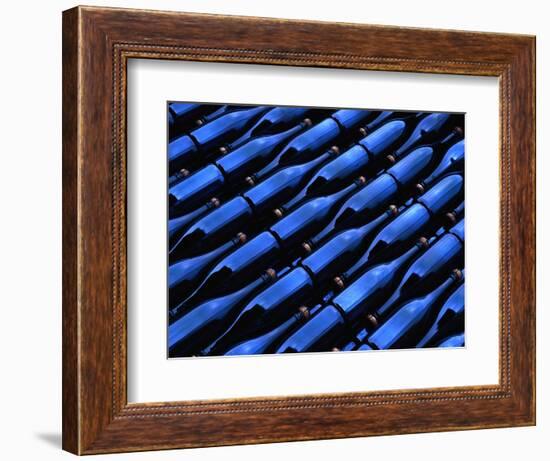 Champagne Bottles Waiting for Labels at Argyle Winery-Charles O'Rear-Framed Photographic Print