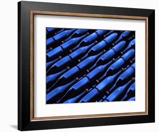 Champagne Bottles Waiting for Labels at Argyle Winery-Charles O'Rear-Framed Photographic Print