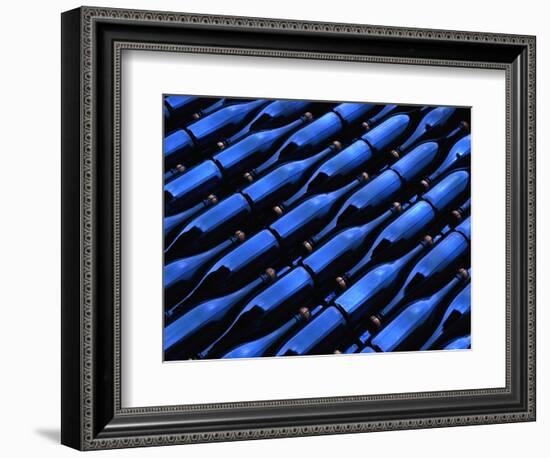 Champagne Bottles Waiting for Labels at Argyle Winery-Charles O'Rear-Framed Photographic Print