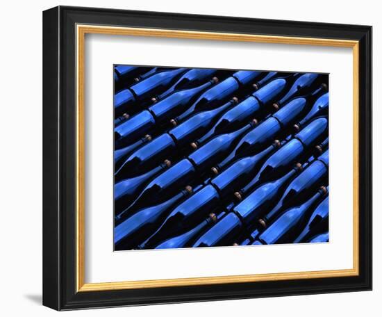 Champagne Bottles Waiting for Labels at Argyle Winery-Charles O'Rear-Framed Photographic Print