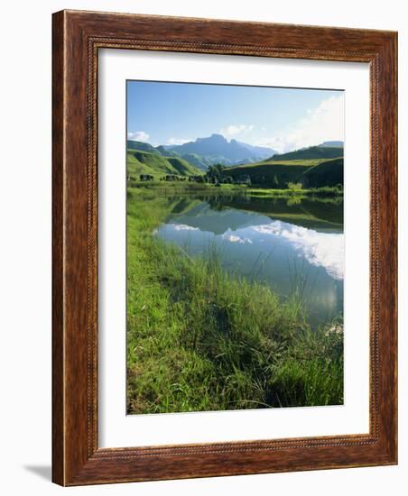 Champagne Castle Valley, South Africa, Africa-Alain Evrard-Framed Photographic Print